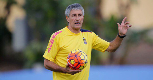 Quique Setién, clave para la reacción del conjunto grancanario/ UDLP