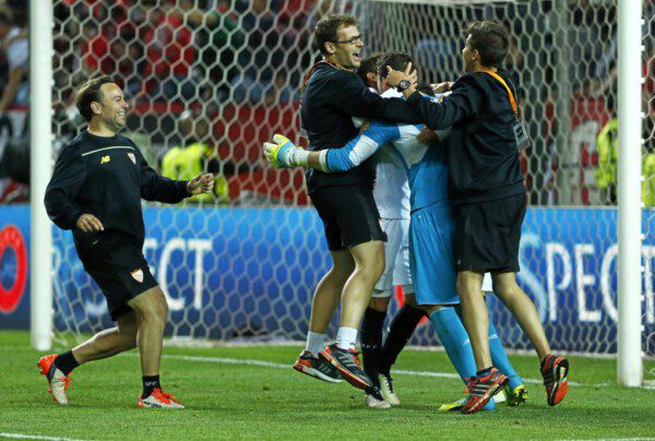 El Sevilla sólo se pudo imponer al Athletic en los penaltis/ Ramón Navarro